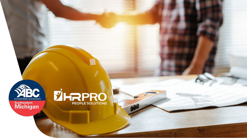 HRPRO Construction People Solutions banner
